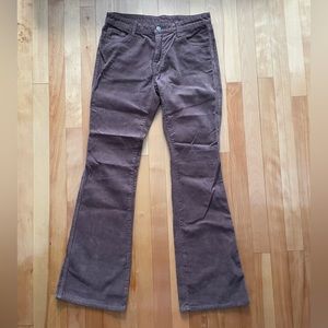 Brandy Melville flared corduroy pants